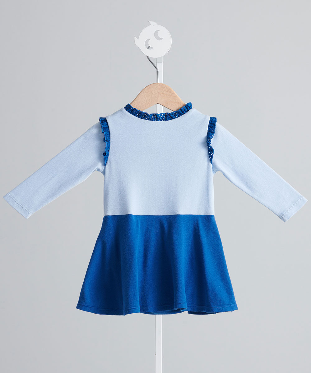 Main | Toddler Pop Waltz Bodysuit Dress | Patchwork | 100% organic cotton