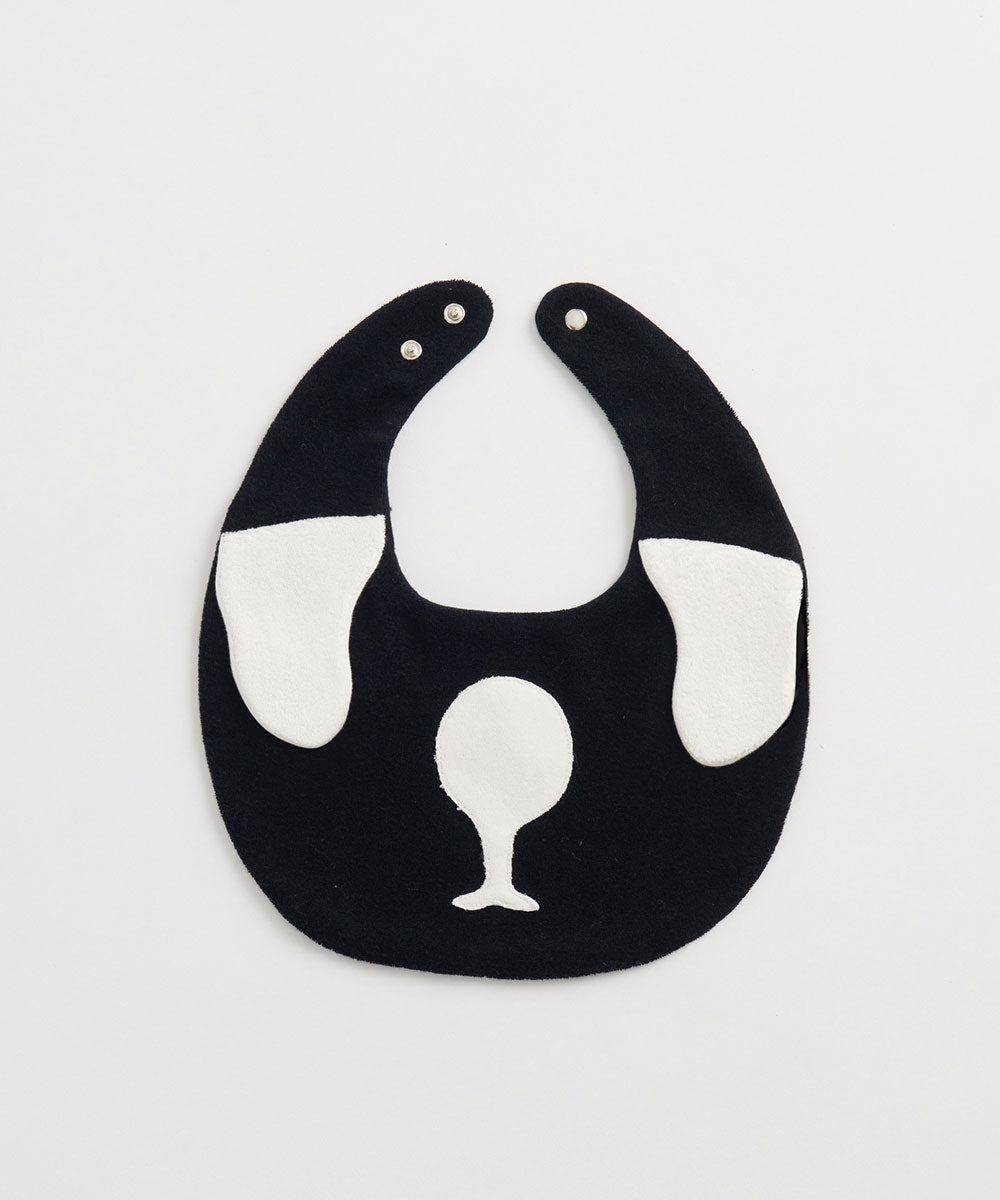 Main | Happy Face Series for Toddlers: Big Nose Dog Bib | Animal Face Stitching | 100% Organic Cotton