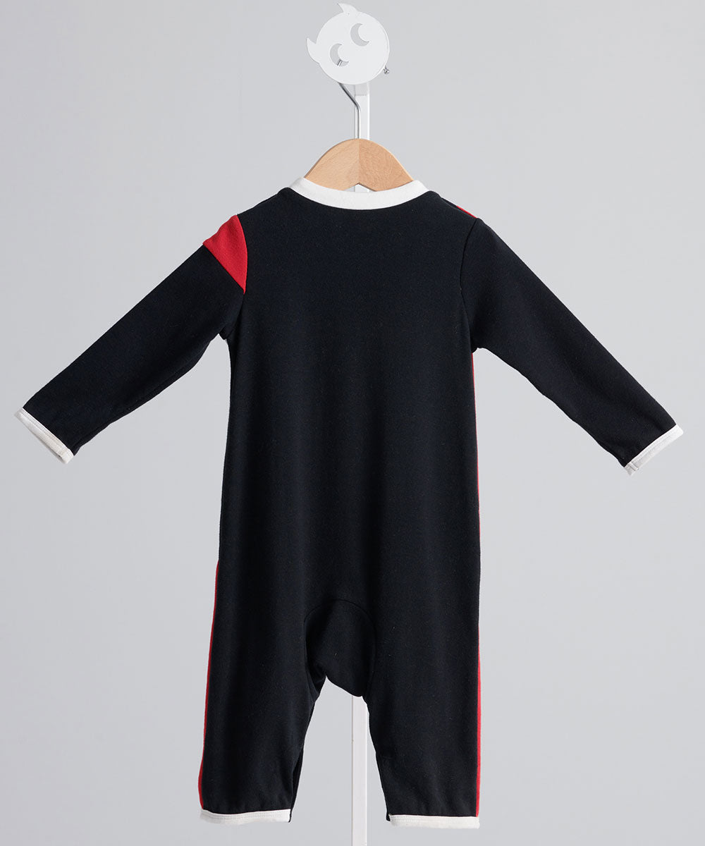 Main | Toddler Royal Trooper Bunny Jumpsuit | Paneled | 100% organic cotton