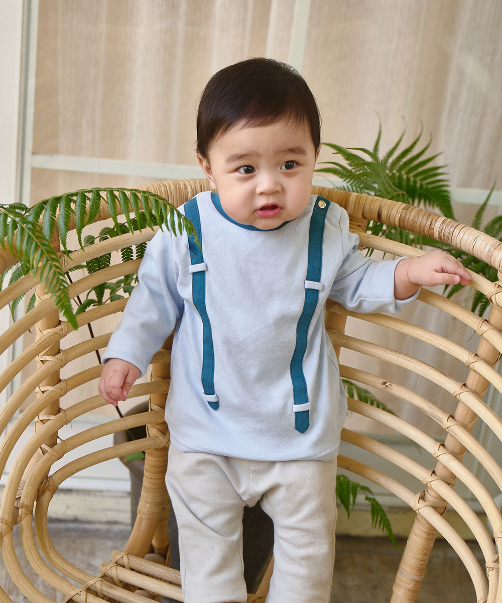 Main | Toddler Babyboss Camisole Top | Paneled | 100% organic cotton