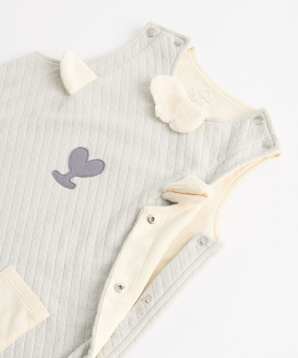 Main | Happy Face Series for Toddlers - Lamb Quilt (Thick) | Animal Face | 100% Organic Cotton