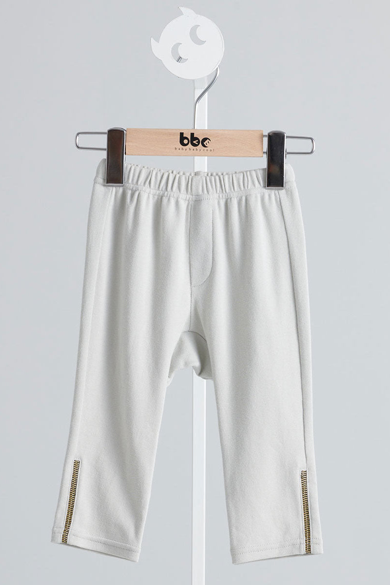 Main | Toddler Modern Zip-Up Trousers | Paneled Web Zipper | 100% Organic Cotton