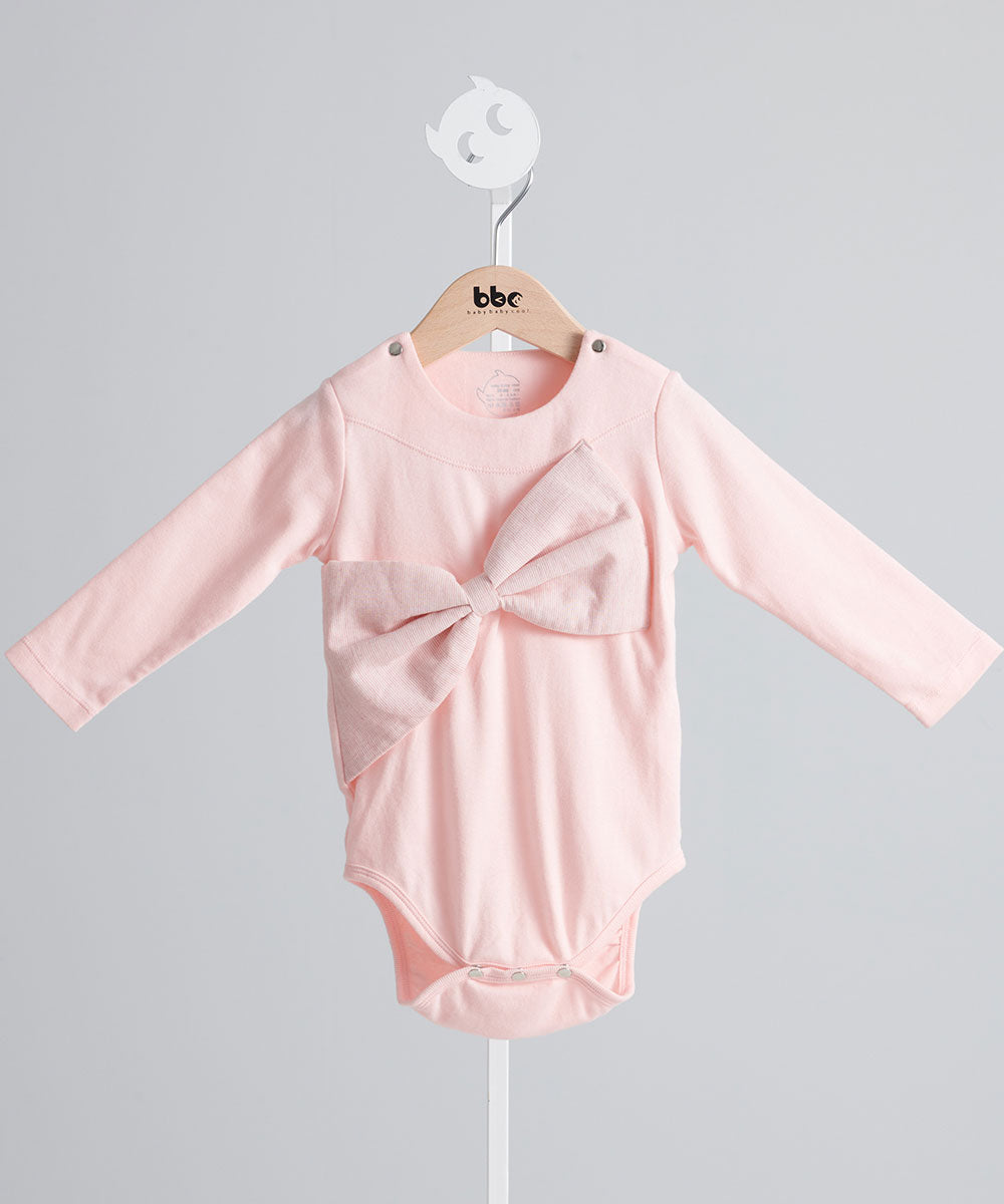 Main | Toddler 3D Big Bow Bodysuit | Bow | 100% organic cotton