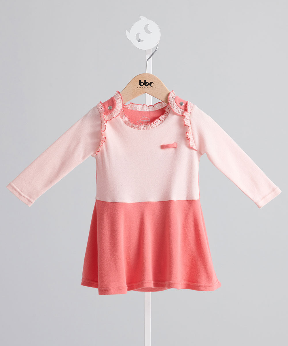 Main | Toddler Pop Waltz Bodysuit Dress | Patchwork | 100% organic cotton