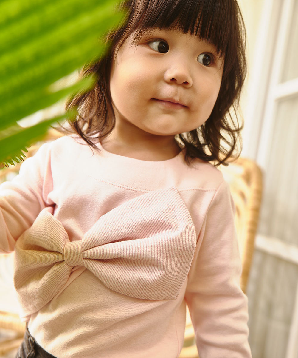 Main | Toddler 3D Big Bow Bodysuit | Bow | 100% organic cotton