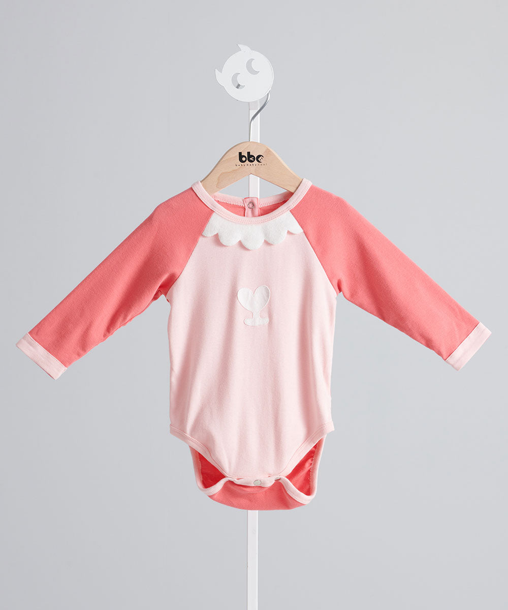 Main | Happy Face Series for Toddlers - Sheep Bodysuit | Animal Face | 100% Organic Cotton