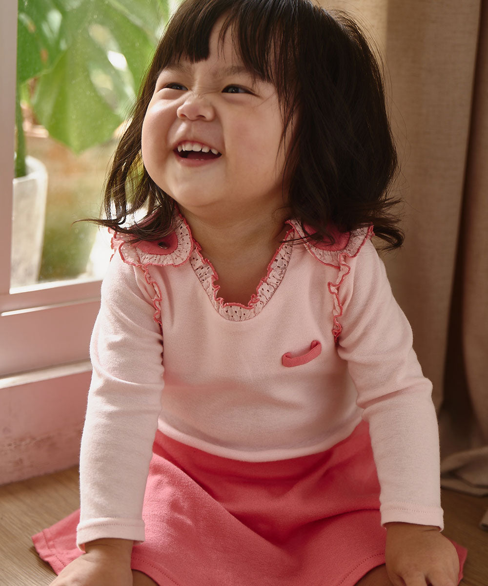 Main | Toddler Pop Waltz Bodysuit Dress | Patchwork | 100% organic cotton