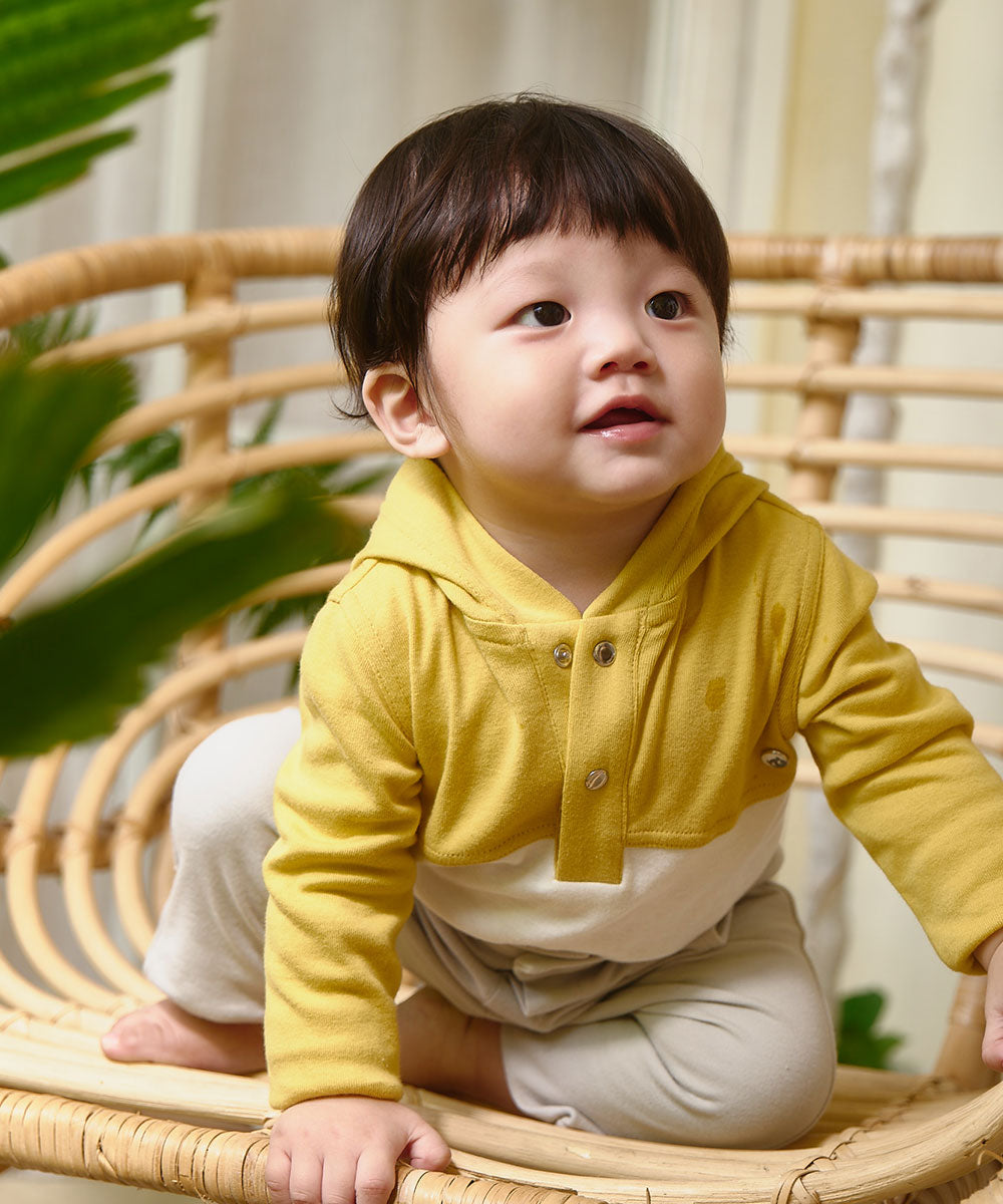 Main | Toddler Sport Hoodie | Paneled | 100% organic cotton
