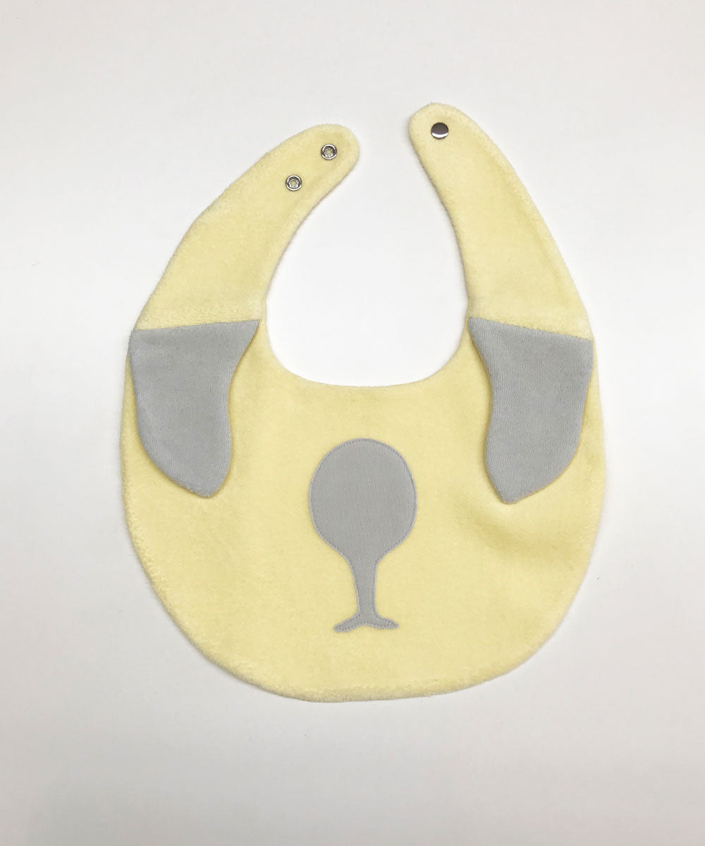 Main | Happy Face Series for Toddlers: Big Nose Dog Bib | Animal Face Stitching | 100% Organic Cotton