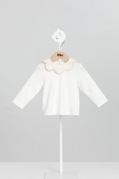 Main | 幼兒 珍珠花瓣領上衣 | 長袖花瓣領   | 100%有機棉