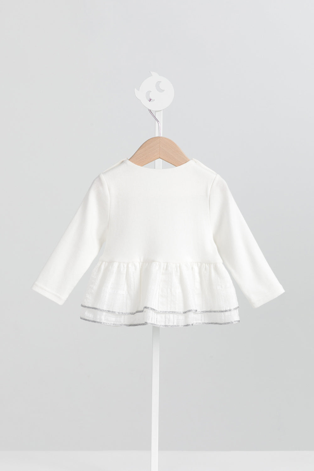 Main | 幼兒 Moon Petals荷葉裙上衣 | 長袖階梯領 荷葉 拼接 | 100%有機棉