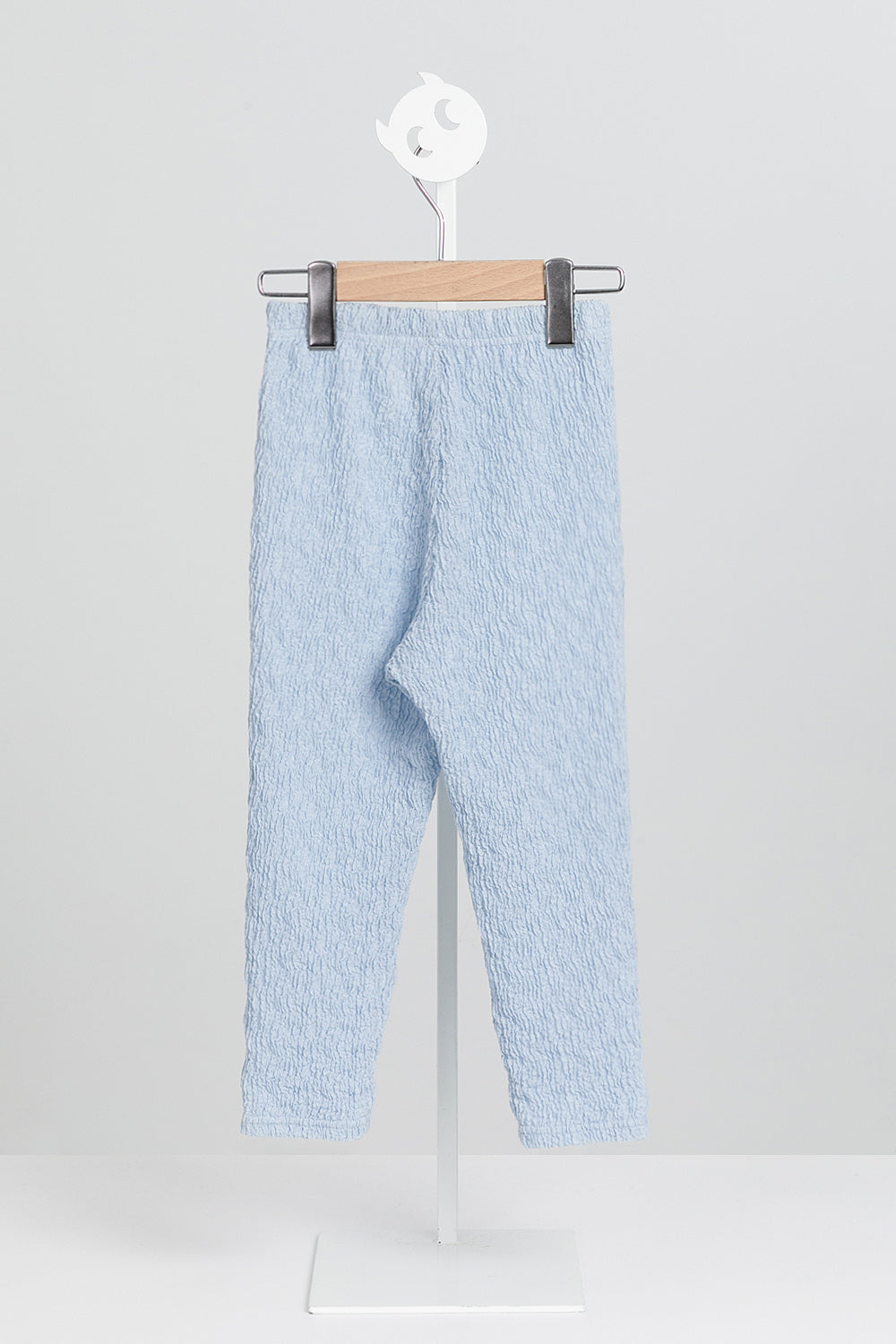 Luxury | 女童 Snow Puff內搭褲 | 細摺 紋理面料