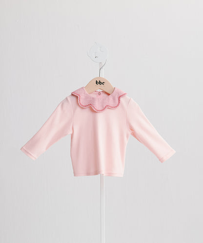 Main | 幼兒 珍珠花瓣領上衣 | 長袖花瓣領   | 100%有機棉