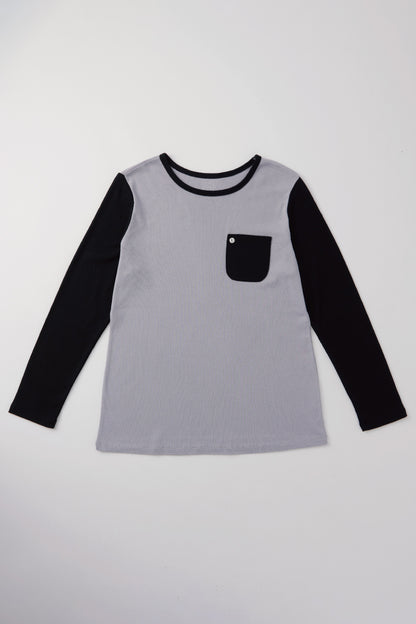 Basic | Adult 100% Organic Cotton Home Kit - Women (Black and Gray) | Stitching | 100% Organic Cotton