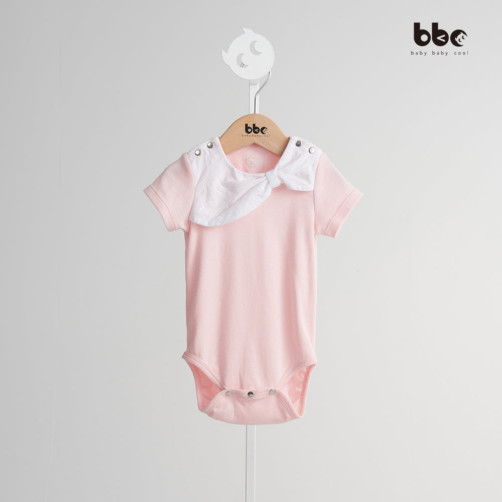 Main | Toddler Hepburn Series - Scarf Bodysuit | Bow | 100% organic cotton