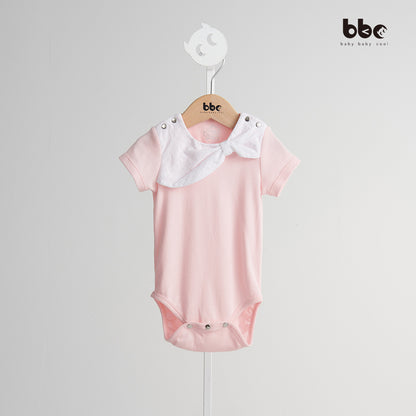 Main | Toddler Hepburn Series - Scarf Bodysuit | Bow | 100% organic cotton