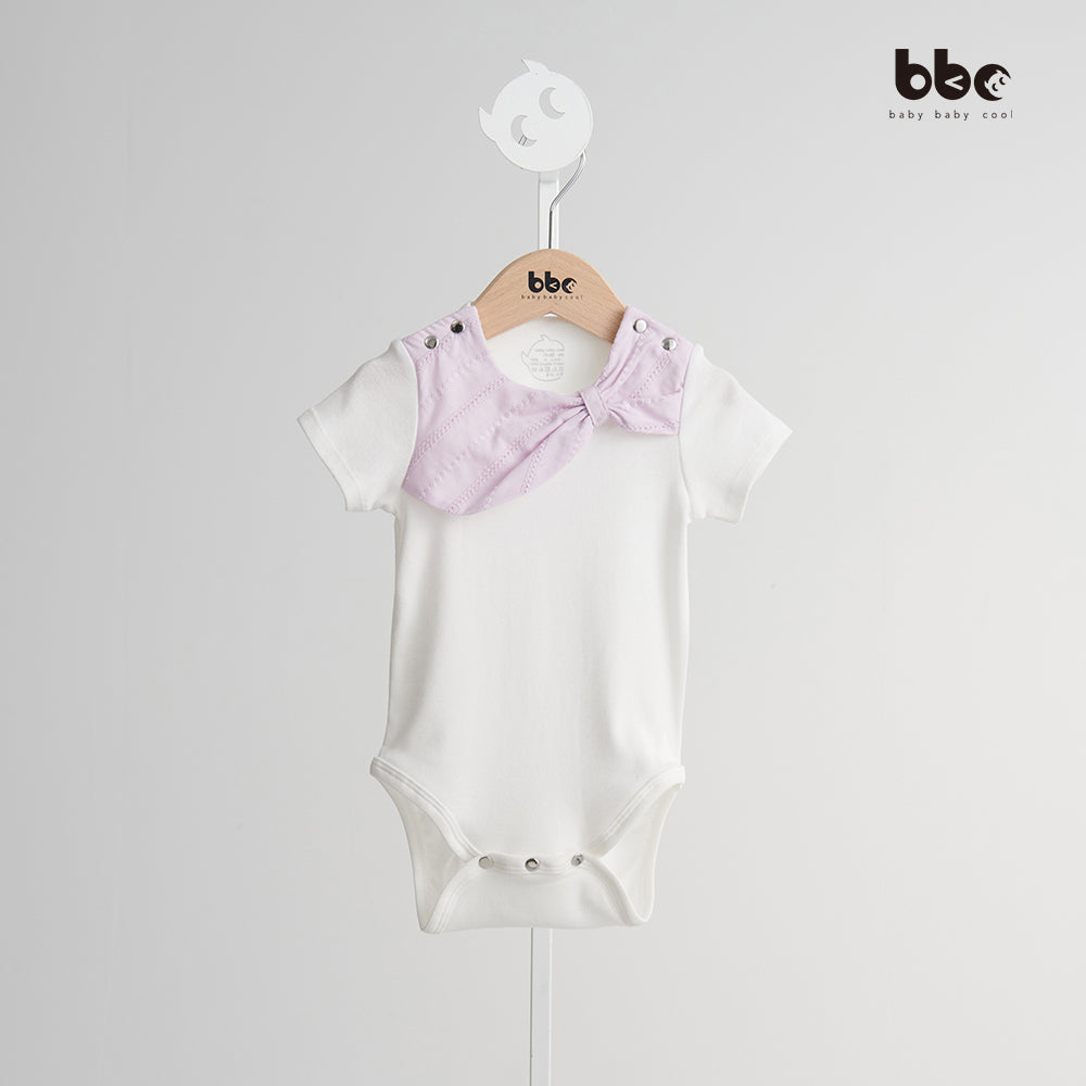 Main | Toddler Hepburn Series - Scarf Bodysuit | Bow | 100% organic cotton