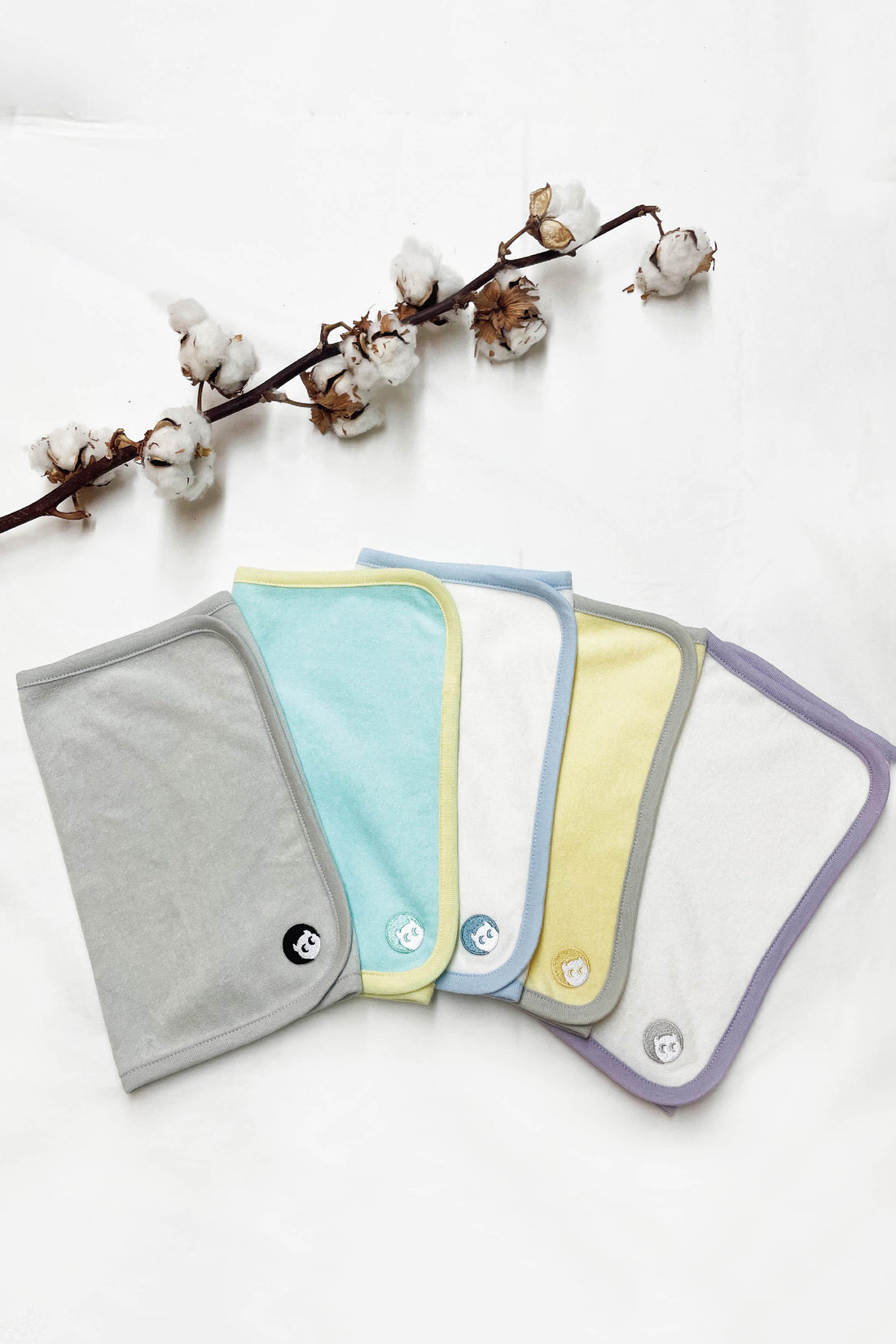 Basic | 幼兒 有機棉澡巾(大/小) | 小精靈 Logo | 100% 有機棉