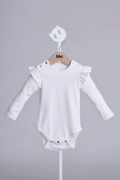 Main | Toddler 3D Lotus Leaf Bodysuit | Lotus Leaf | 100% organic cotton