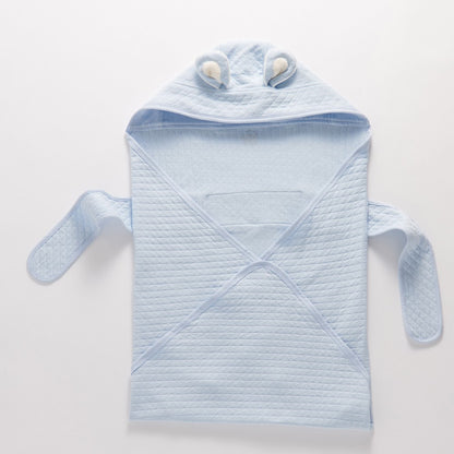 Main | Toddler Bear Ear Swaddle | 3D Tailoring, 3D Bear Ears | 100% Organic Cotton