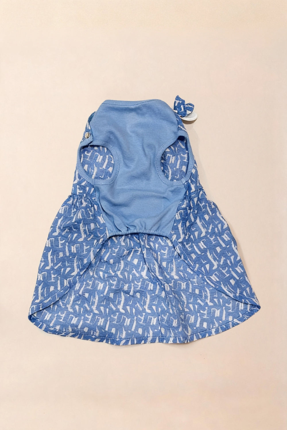 Luxury｜Brush Painting 花卉透氣印花無寵物洋裝 寵物衣