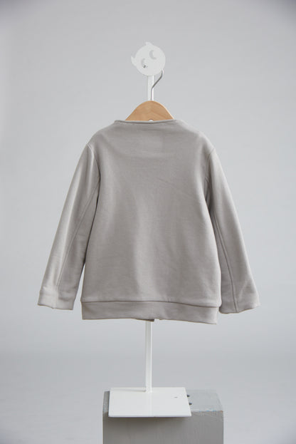 Main | Toddler British style three-dimensional lotus leaf long coat | lotus leaf | 100% organic cotton