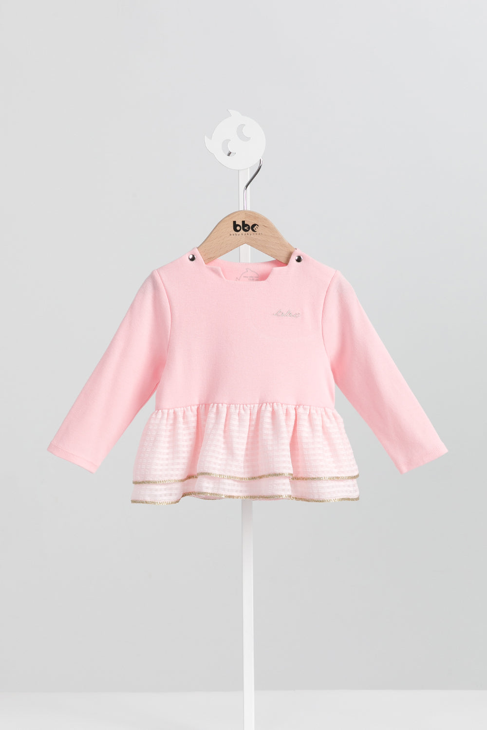 Main | 幼兒 Moon Petals荷葉裙上衣 | 長袖階梯領 荷葉 拼接 | 100%有機棉