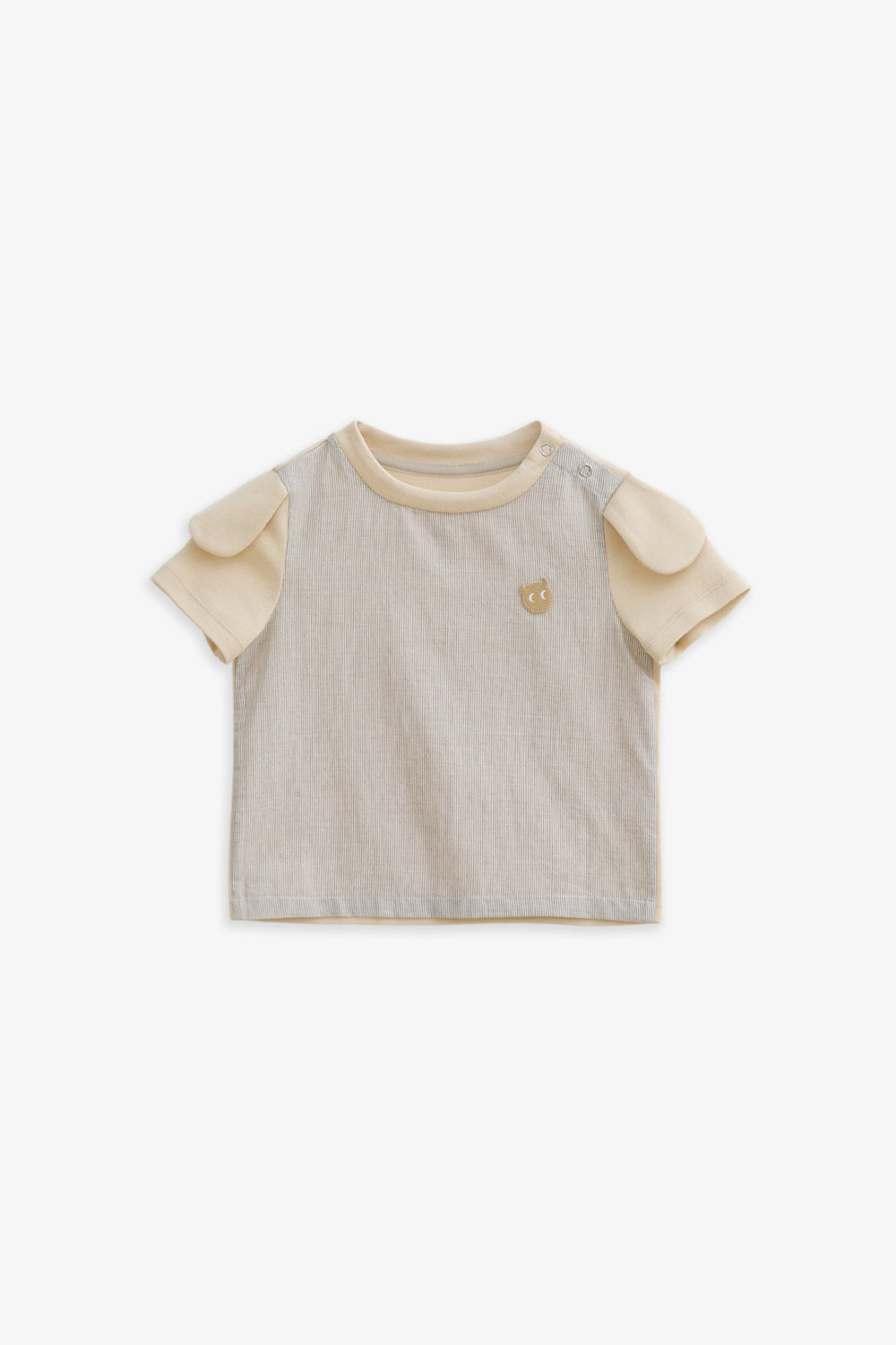 Main | 幼兒 Everyday 小精靈 Logo 立體剪裁帕皮上衣 | 100% 有機棉