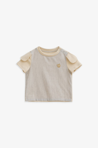 Main | 幼兒 Everyday 小精靈 Logo 立體剪裁帕皮上衣 | 100% 有機棉