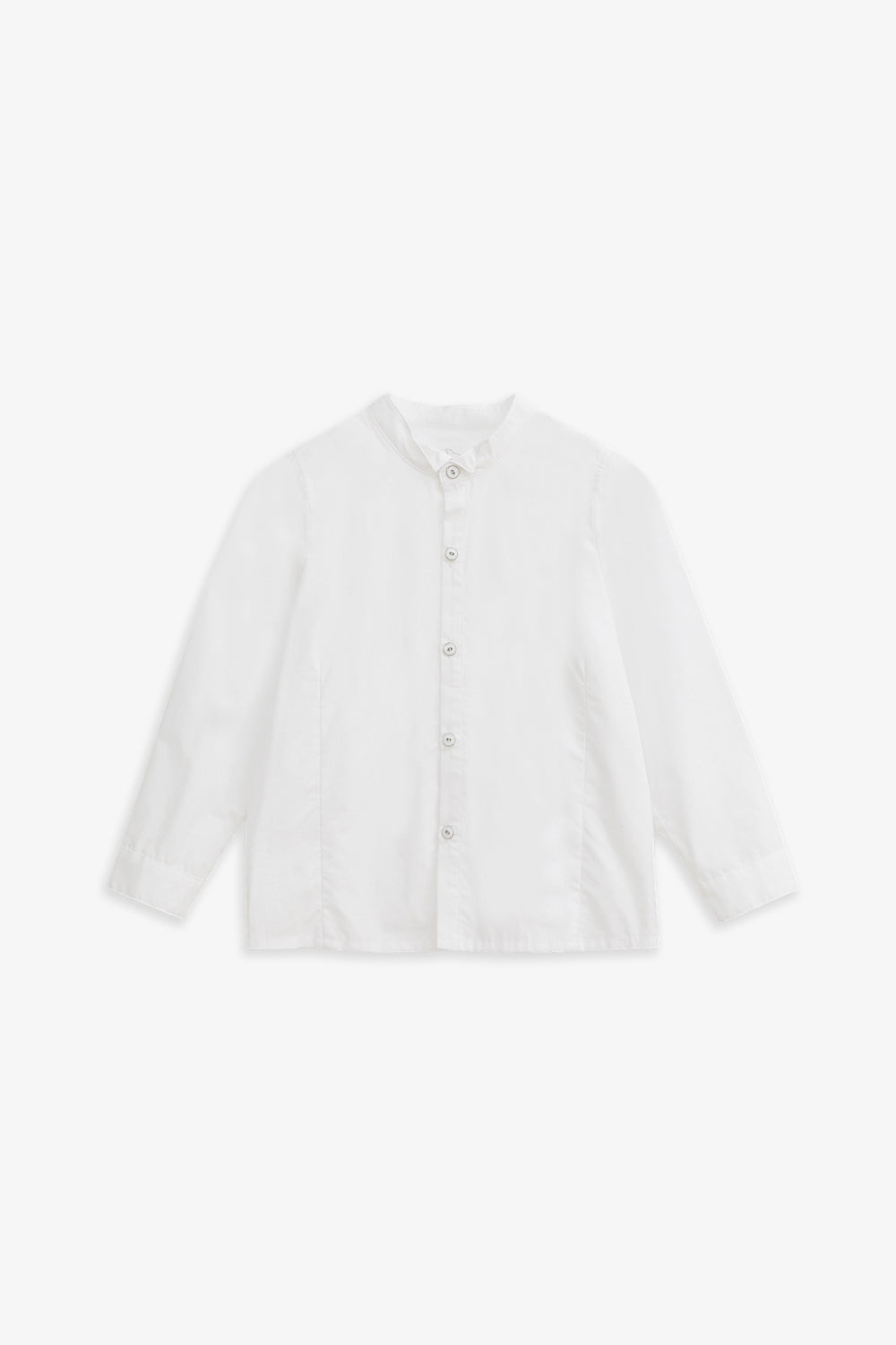 【預購】Main | 男童 Heritage Collar 立體剪裁小翻領 LOGO刺繡長袖襯衫 | 100％有機棉