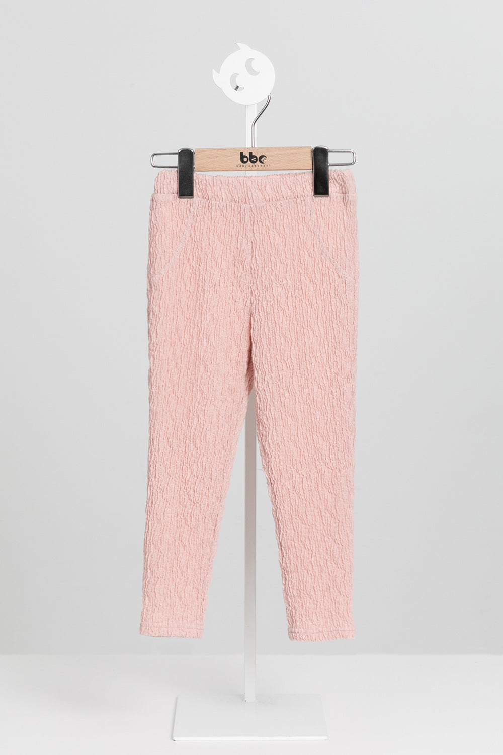 Luxury | 女童 Snow Puff內搭褲 | 細摺 紋理面料