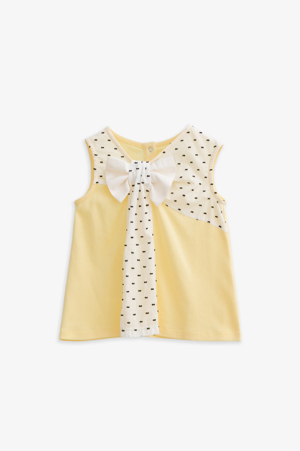 Main | Toddler Ribbon Bow Top | Bow | 100% organic cotton