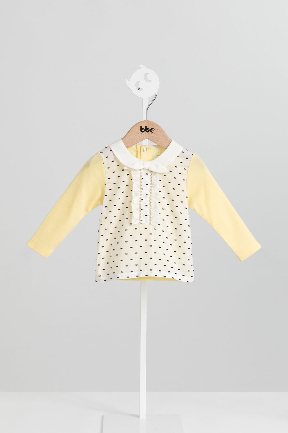 Main | 幼兒 Dotty蝴蝶結領上衣 | 長袖蝴蝶結 荷葉 點點 | 100%有機棉