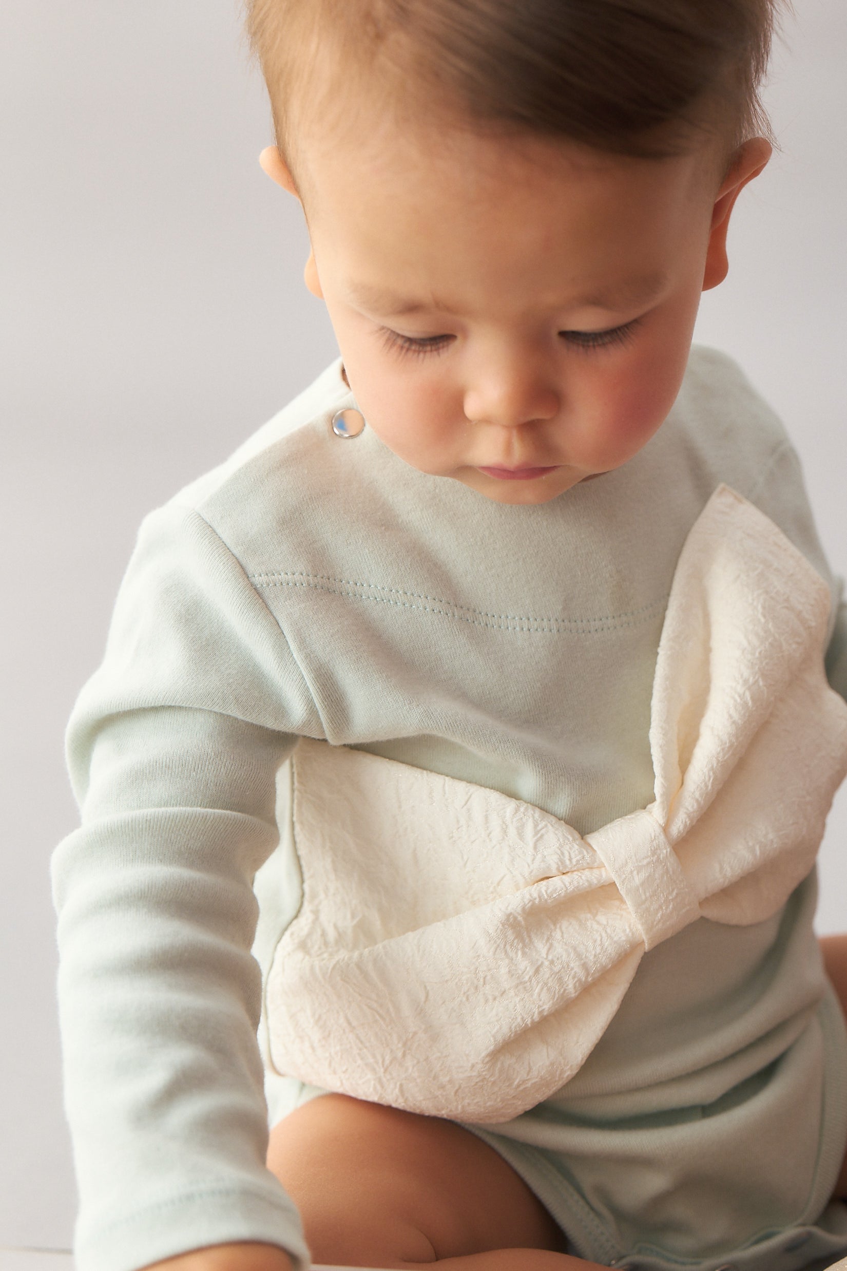 Main | Baby The gift: 3D big bow bodysuit | bow | 100% organic cotton