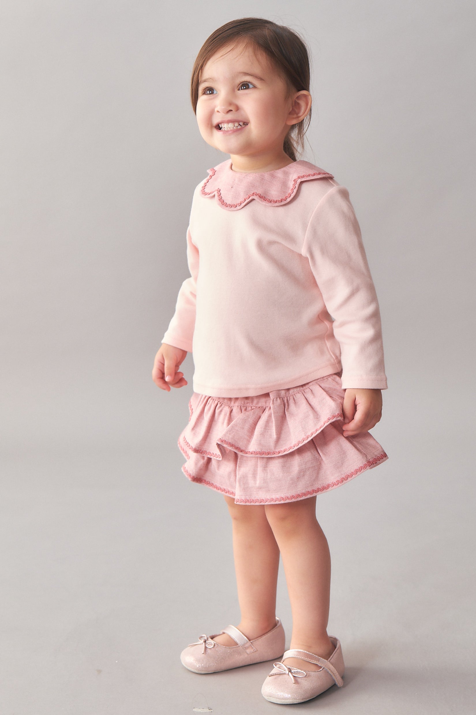 Main | Toddler Sweetheart Swinging Bubble Skirt | Lotus Leaf | 100% Organic Cotton