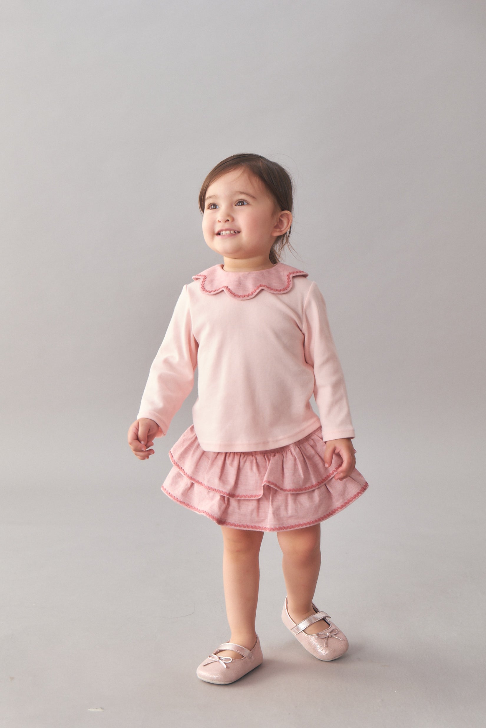 Main | 幼兒 珍珠花瓣領上衣 | 長袖花瓣領   | 100%有機棉