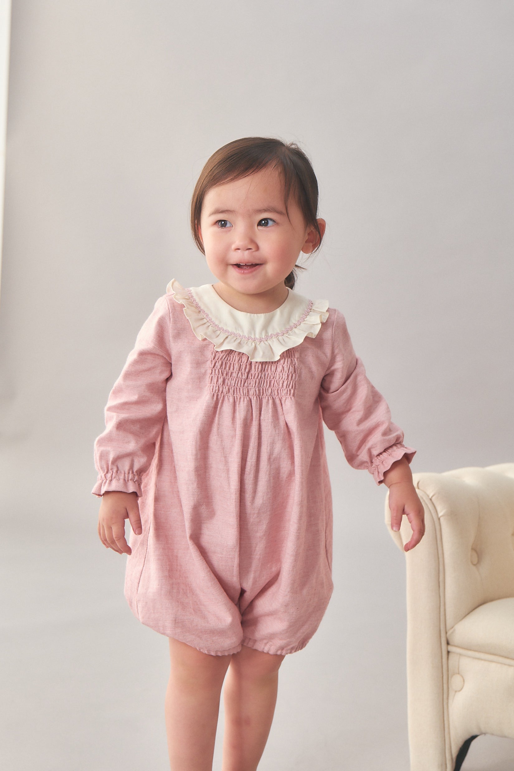 Main | Toddler Flower Fairy Jumpsuit | Lotus Leaf | 100% organic cotton
