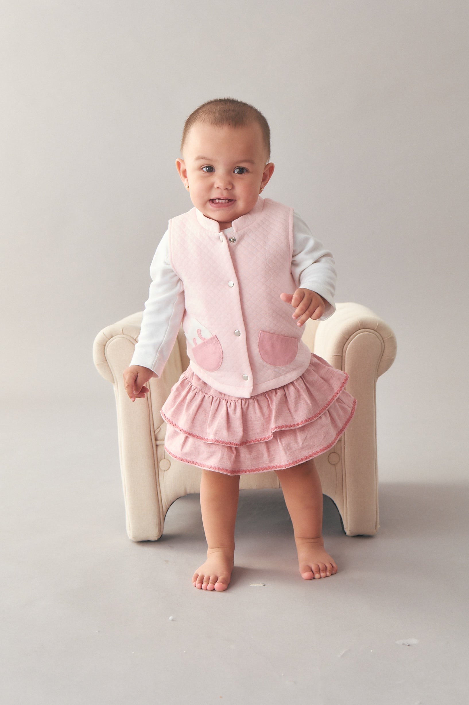 Main | Toddler Sweetheart Swinging Bubble Skirt | Lotus Leaf | 100% Organic Cotton