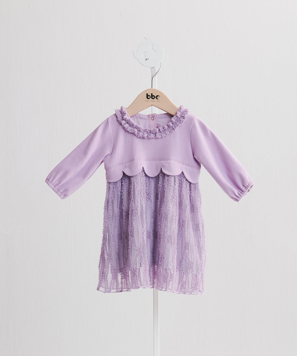 Main | Toddler Cloud Tulle Dress | Petals | 100% organic cotton