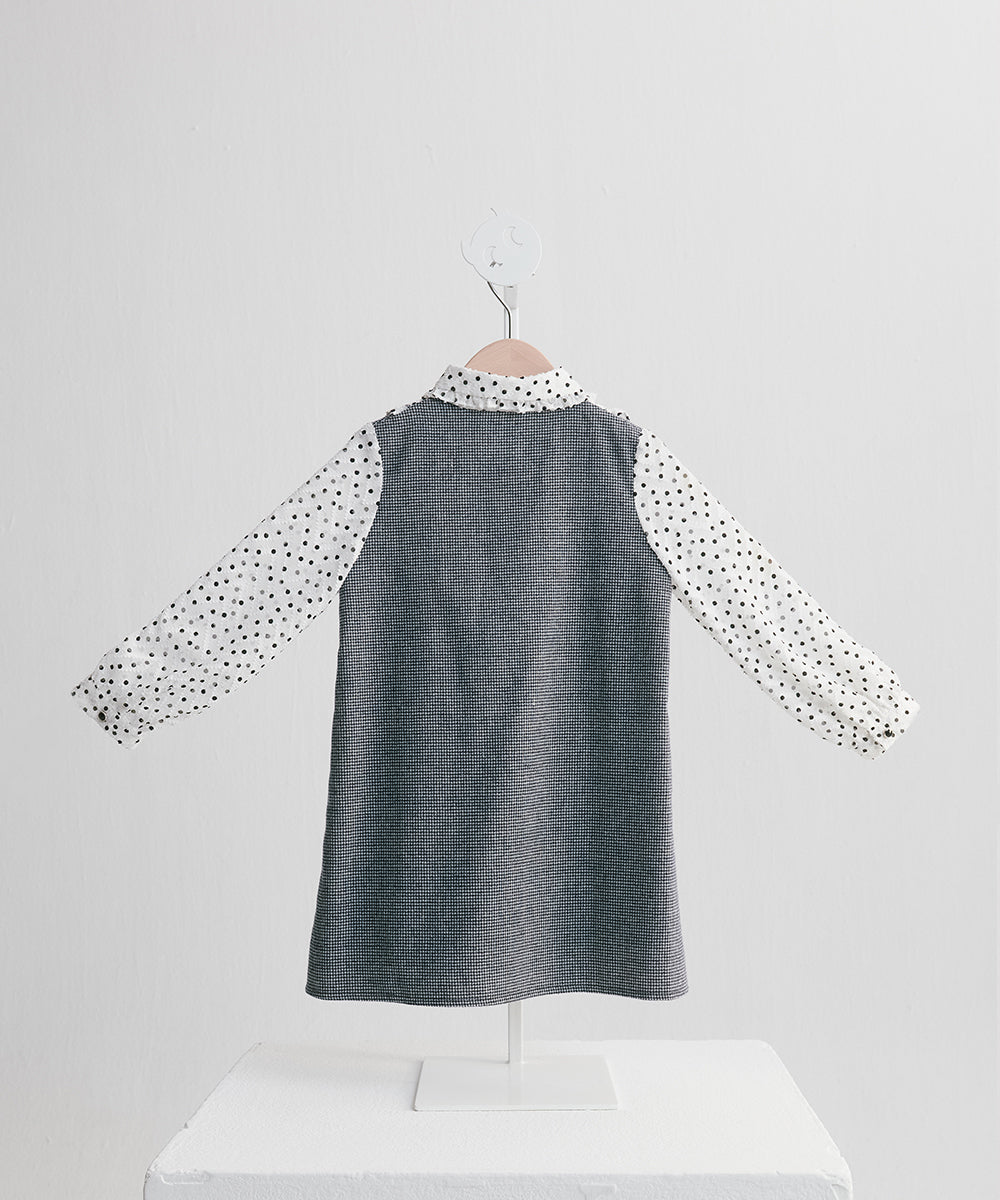 Luxury | Girls Pop Dot Elegant Dress | Dot