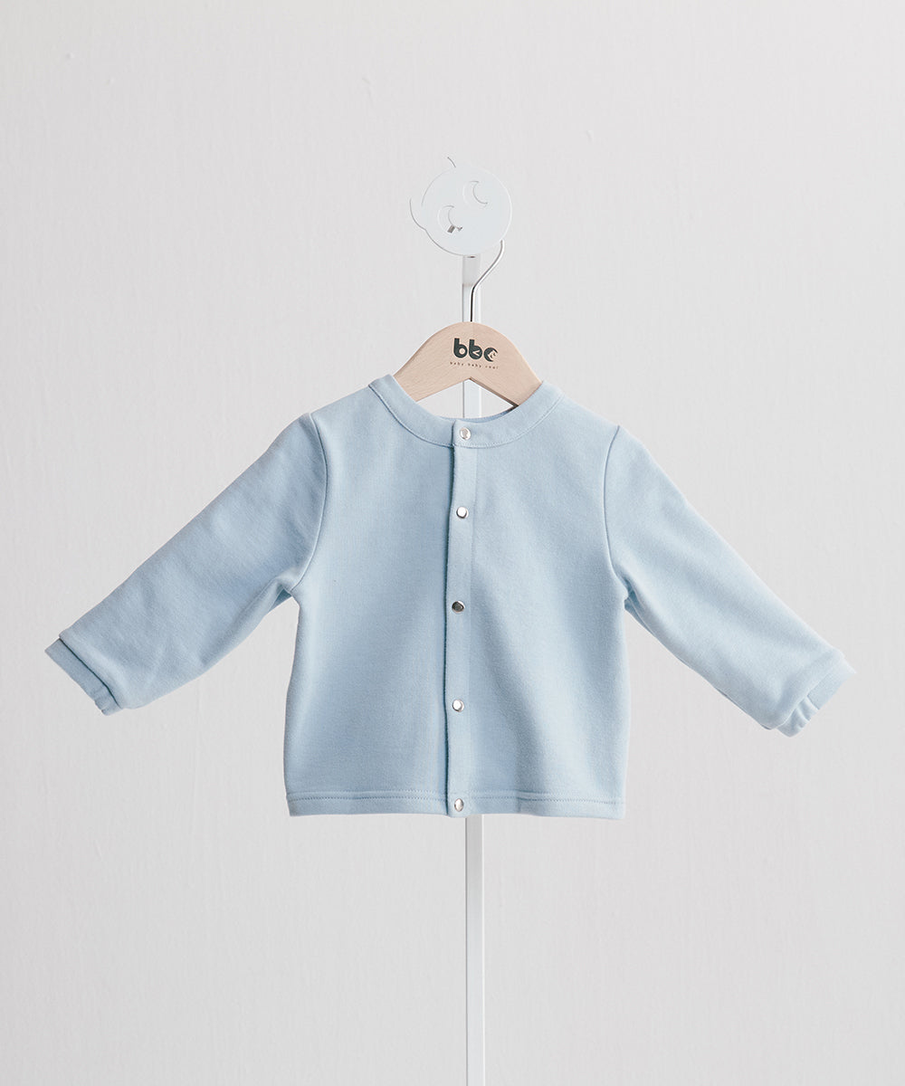 Main | Toddler Organic Cotton Denim Patch Top | Two-Way | 100% Organic Cotton