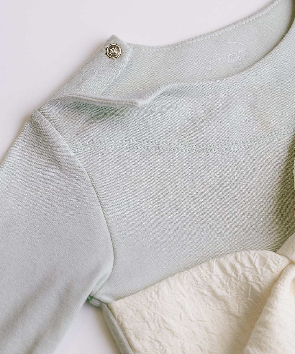 Main | Baby The gift: 3D big bow bodysuit | bow | 100% organic cotton