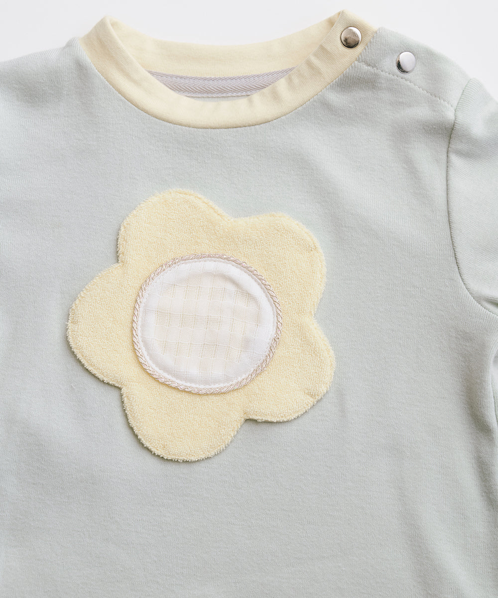 Main | Toddler 3D Floral Top | Flowers | 100% Organic Cotton