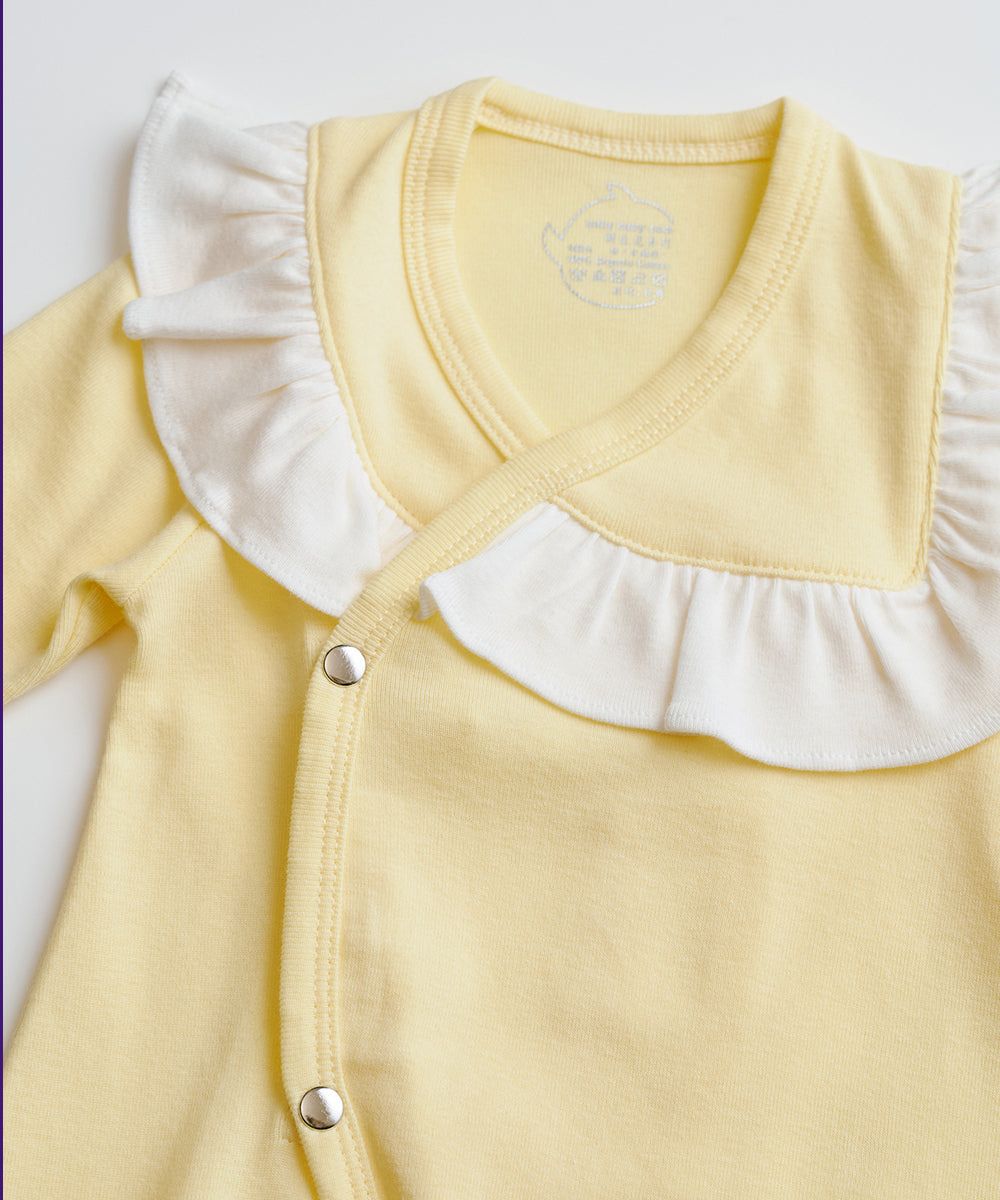 Main | Newborn Newborn Series - Dancing Butterfly Dress | Lotus Leaf | 100% Organic Cotton