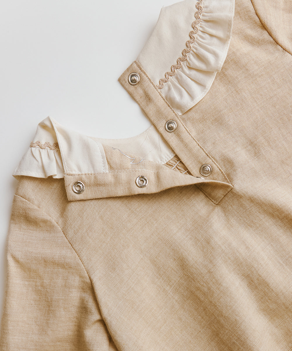 Main | Toddler Flower Fairy Jumpsuit | Lotus Leaf | 100% organic cotton