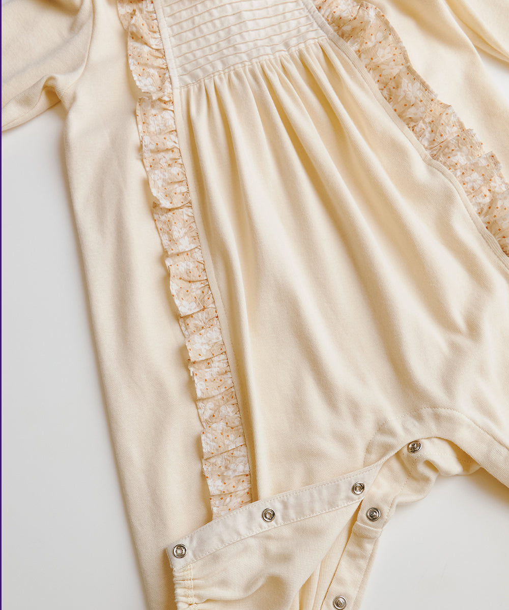 Main | Toddler Flower Fairy Bodysuit | Lotus Leaf | 100% organic cotton