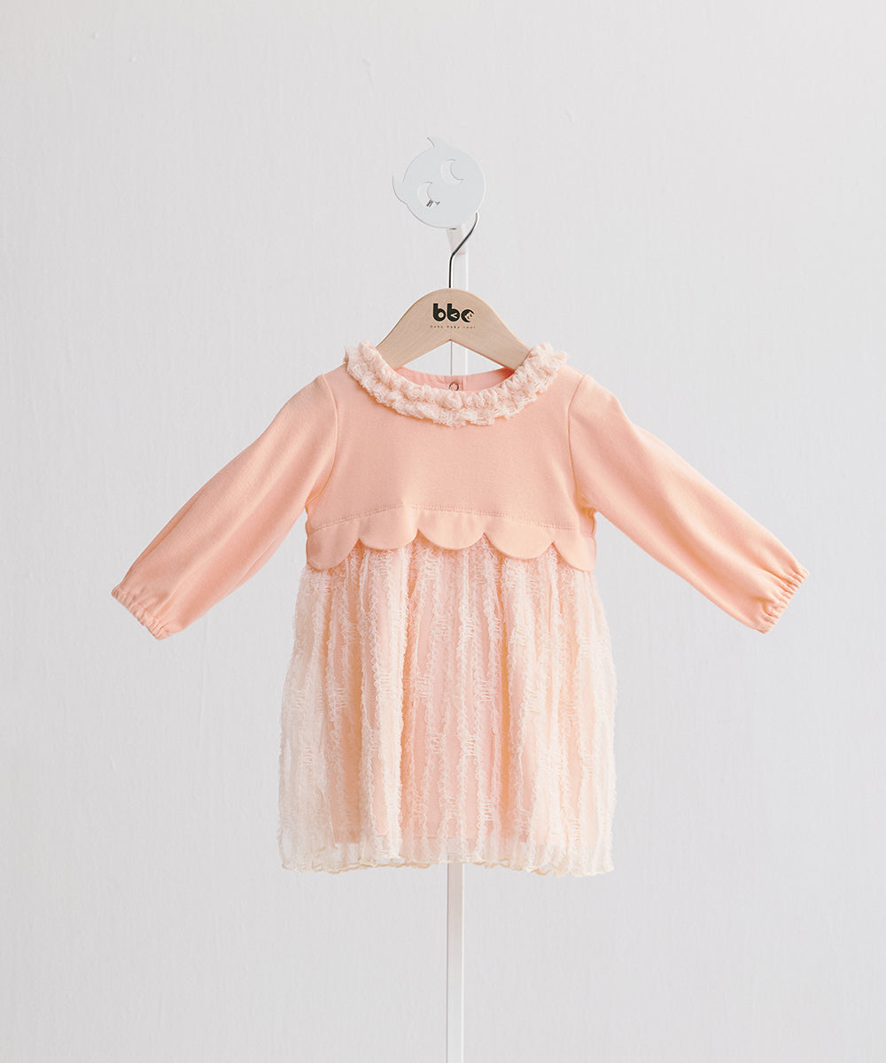 Main | Toddler Cloud Tulle Dress | Petals | 100% organic cotton