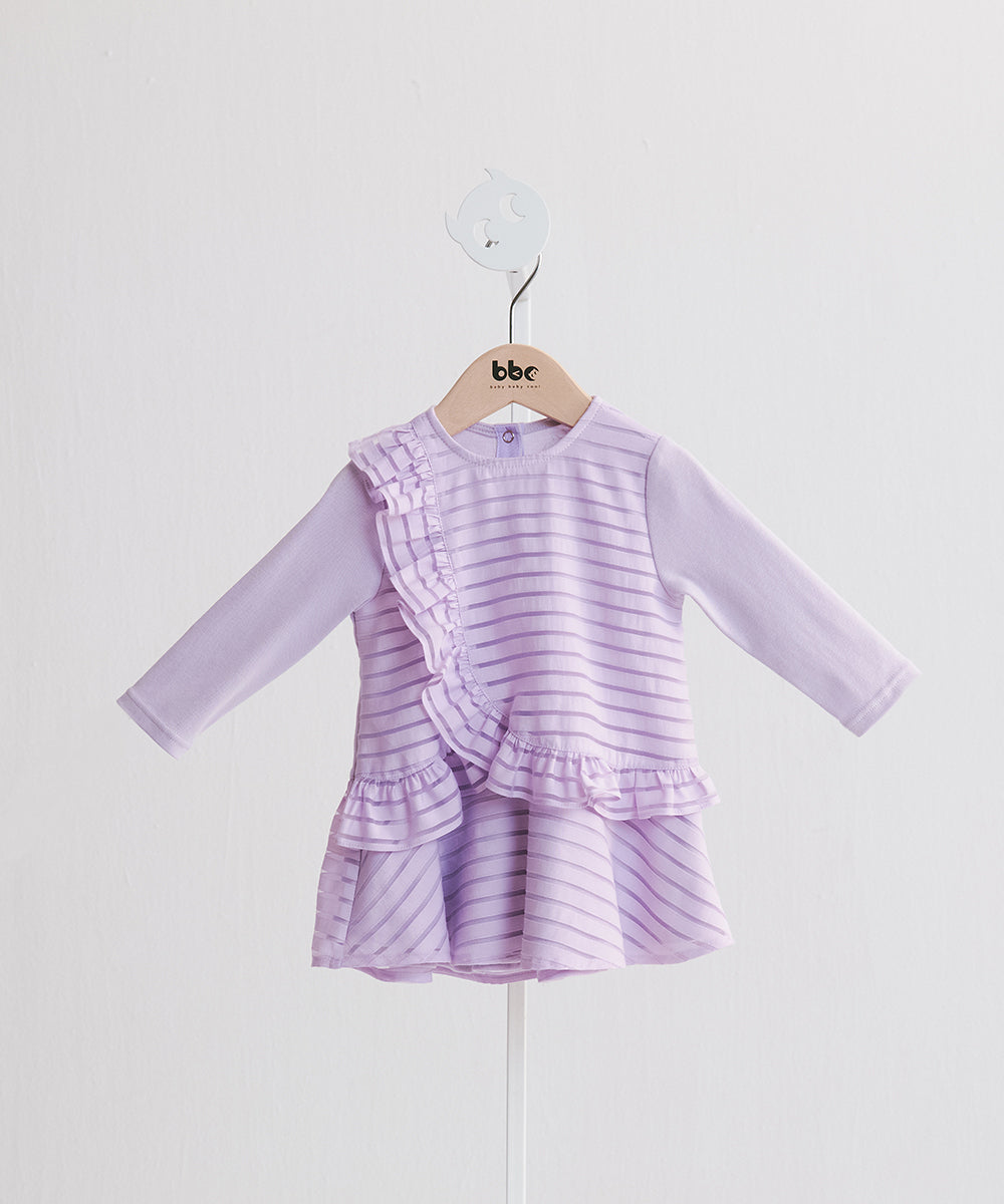 Main | Toddler Margaret Floral Dress | Lotus Leaf | 100% Organic Cotton