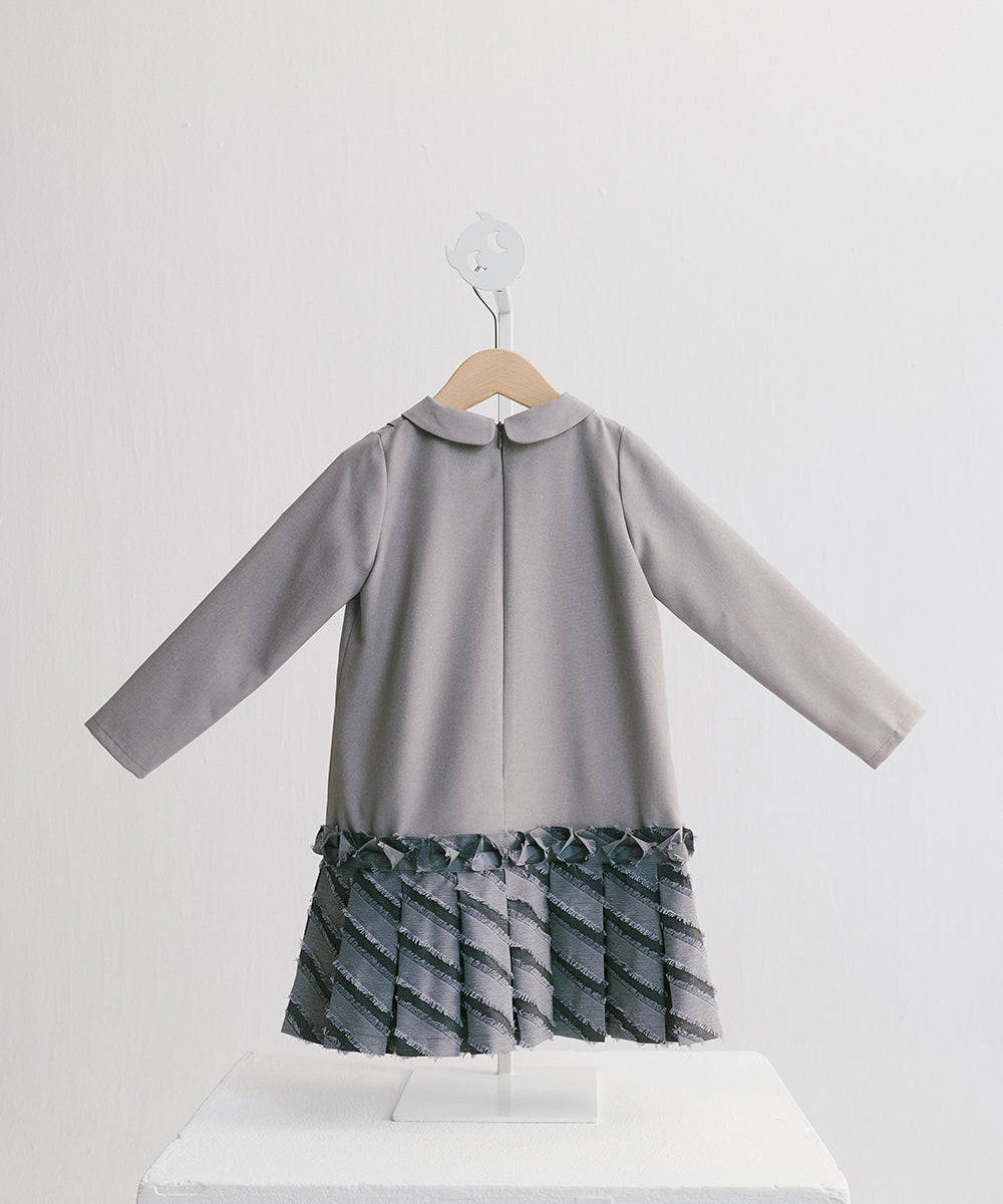 [Pre-order] Luxury | Girls Bella Elegant Pleated Dress | Pleated