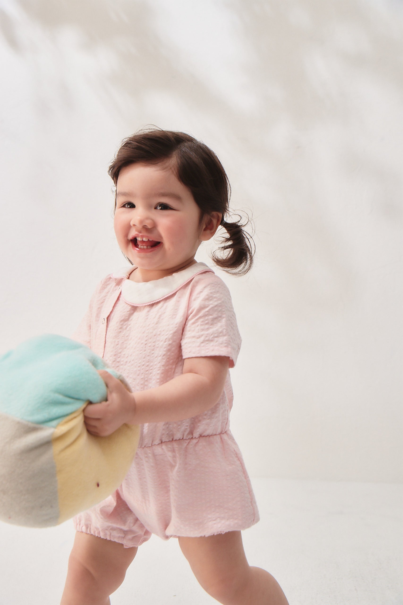 Main | 幼兒 棉花糖大小領兔裝 | 不對稱 大小領 鑲邊 抽皺 | 100% 有機棉